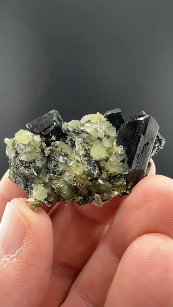 Epidote with Quartz image
