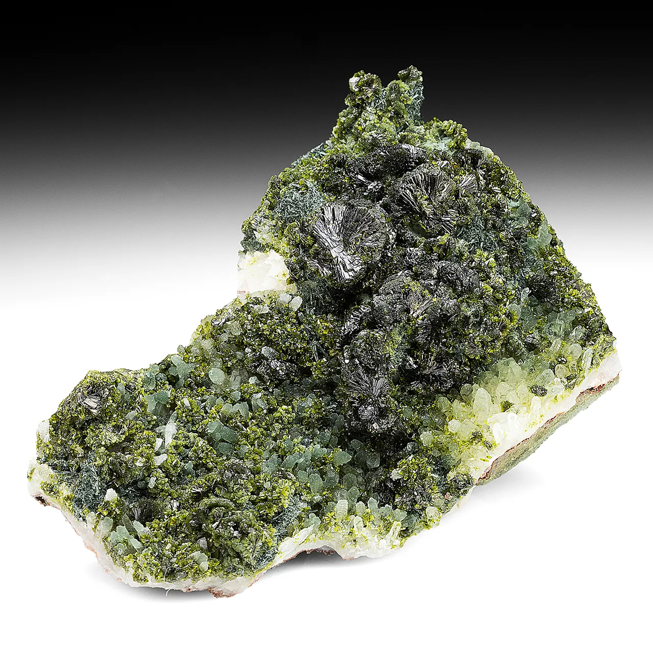 Epidote with Quartz - image 1
