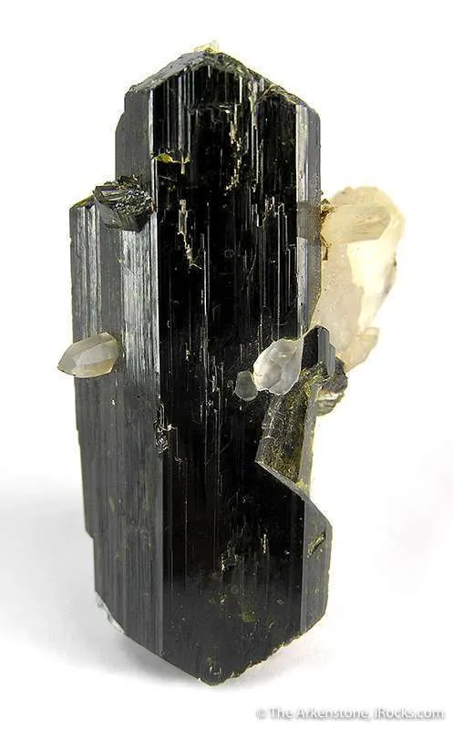 Epidote With Quartz (Doubly Terminated!) image