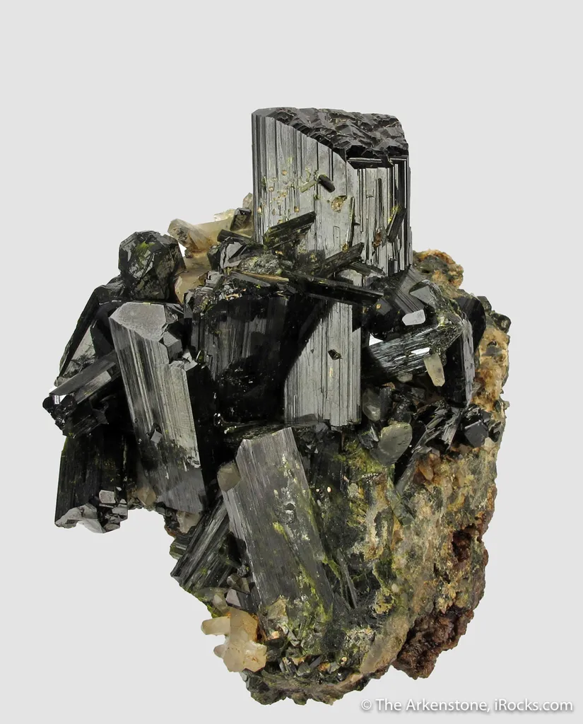Epidote with Quartz image