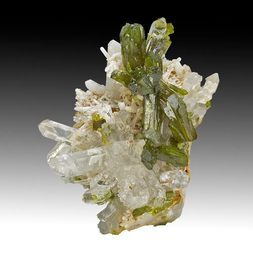 Epidote with Quartz image