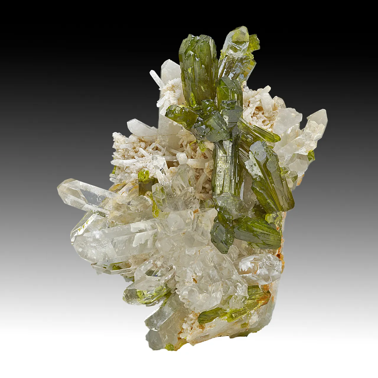 Epidote with Quartz - image 1