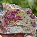 Erythrite - 686 grams - Mount Cobalt Mine, Selwyn District, Cloncurry Shire, Queensland, Australia - image 1