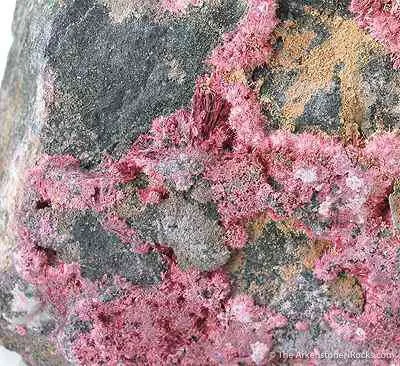 Erythrite, Asbolite on Cobaltite Ore - image 2