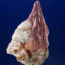 Erythrite on Quartz - image 2