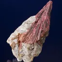 Erythrite on Quartz - image 3