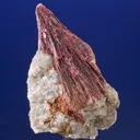Erythrite on Quartz - image 1