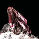 Erythrite on Quartz - image 1