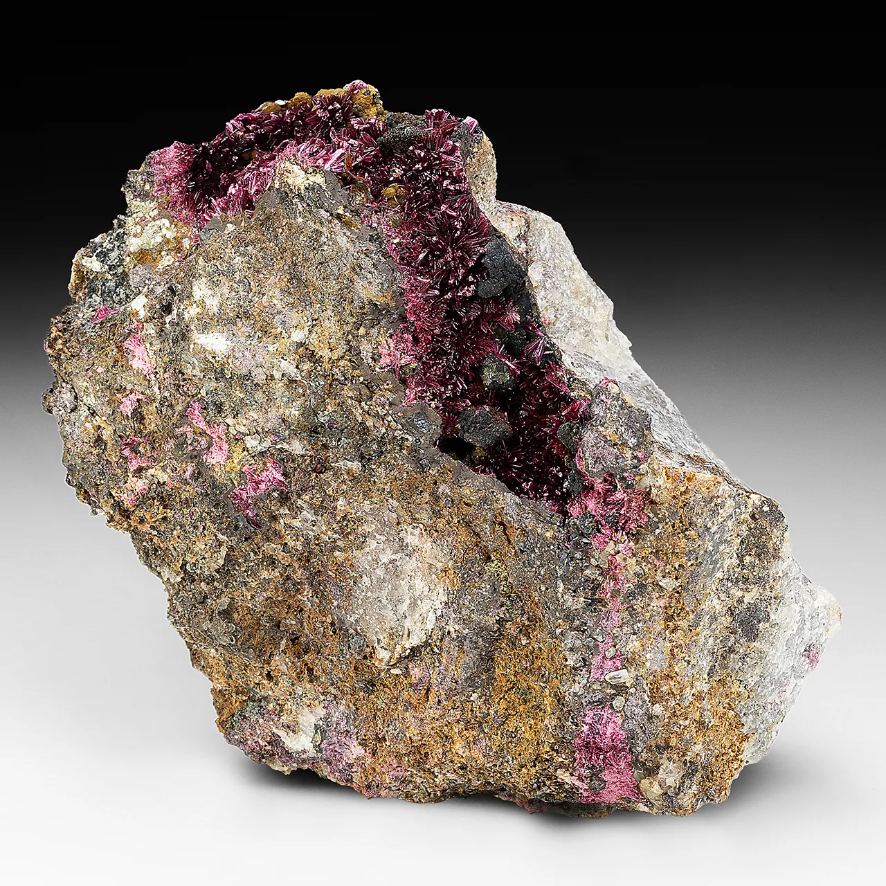 Erythrite with Phlogopite - image 1