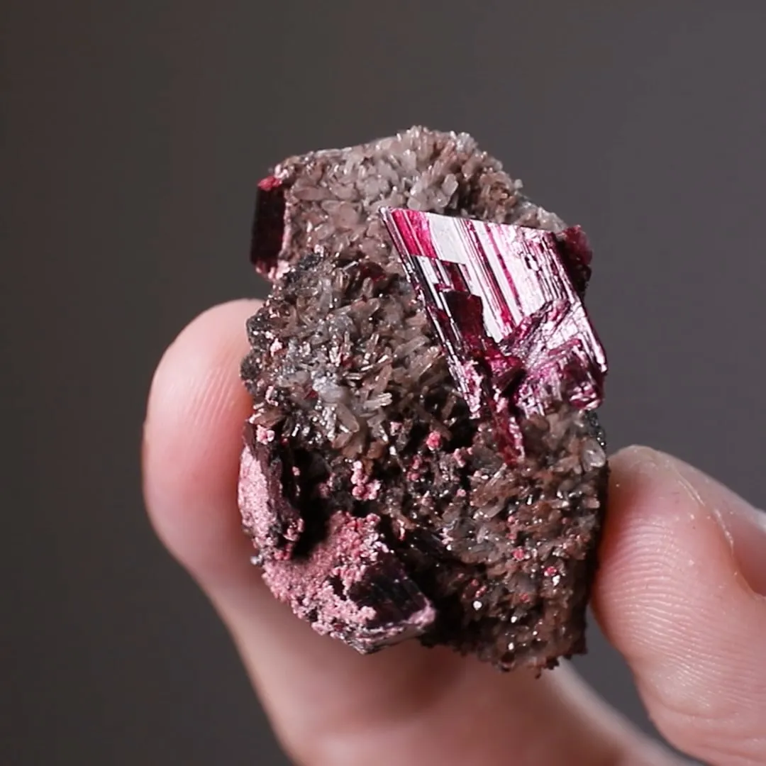 Erythrite with SPHEROCOBALTITE - image 2