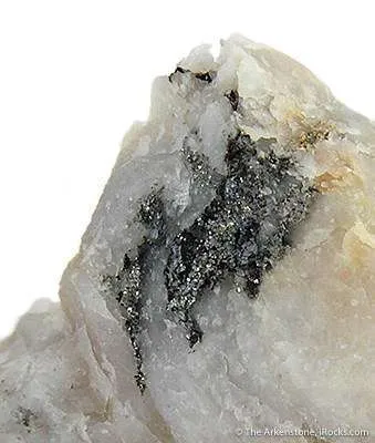 Eskimoite (Rare Silver Species!) With Gustavite - image 3