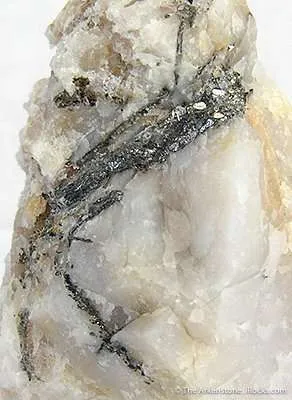 Eskimoite (Rare Silver Species!) With Gustavite - image 2