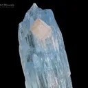 Etched Aquamarine with Apatite from Shigar Pakistan - image 3