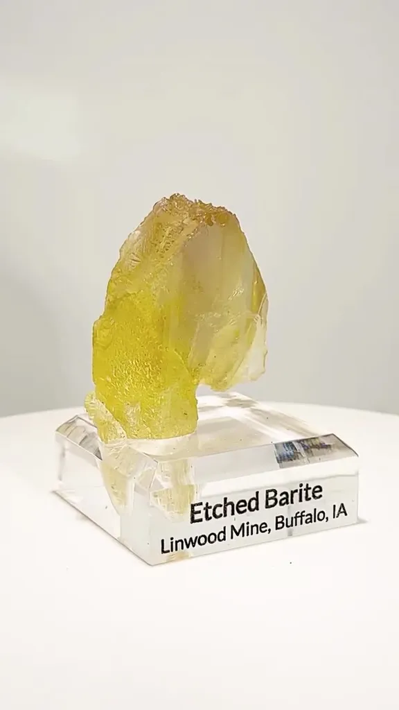 ETCHED Barite MAGIC FROM IOWA image
