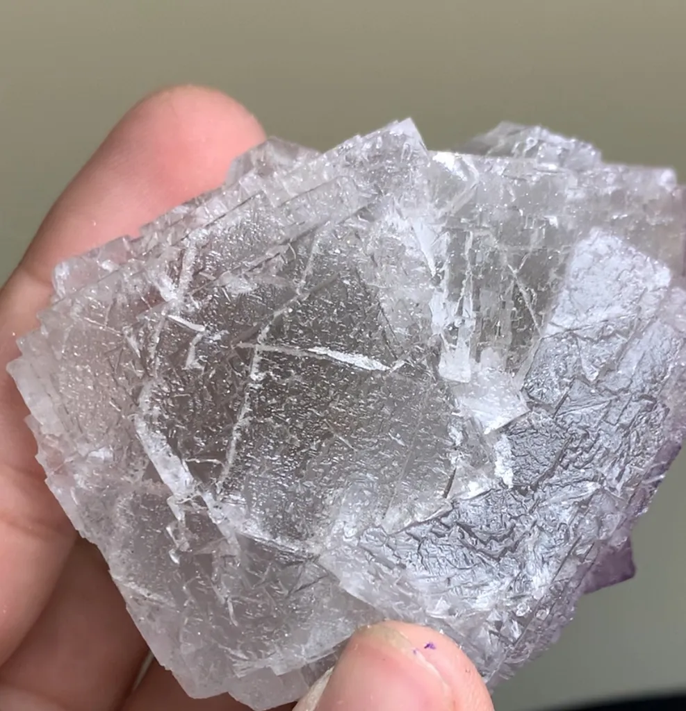 Etched Fluorite from Pakistan - image 4
