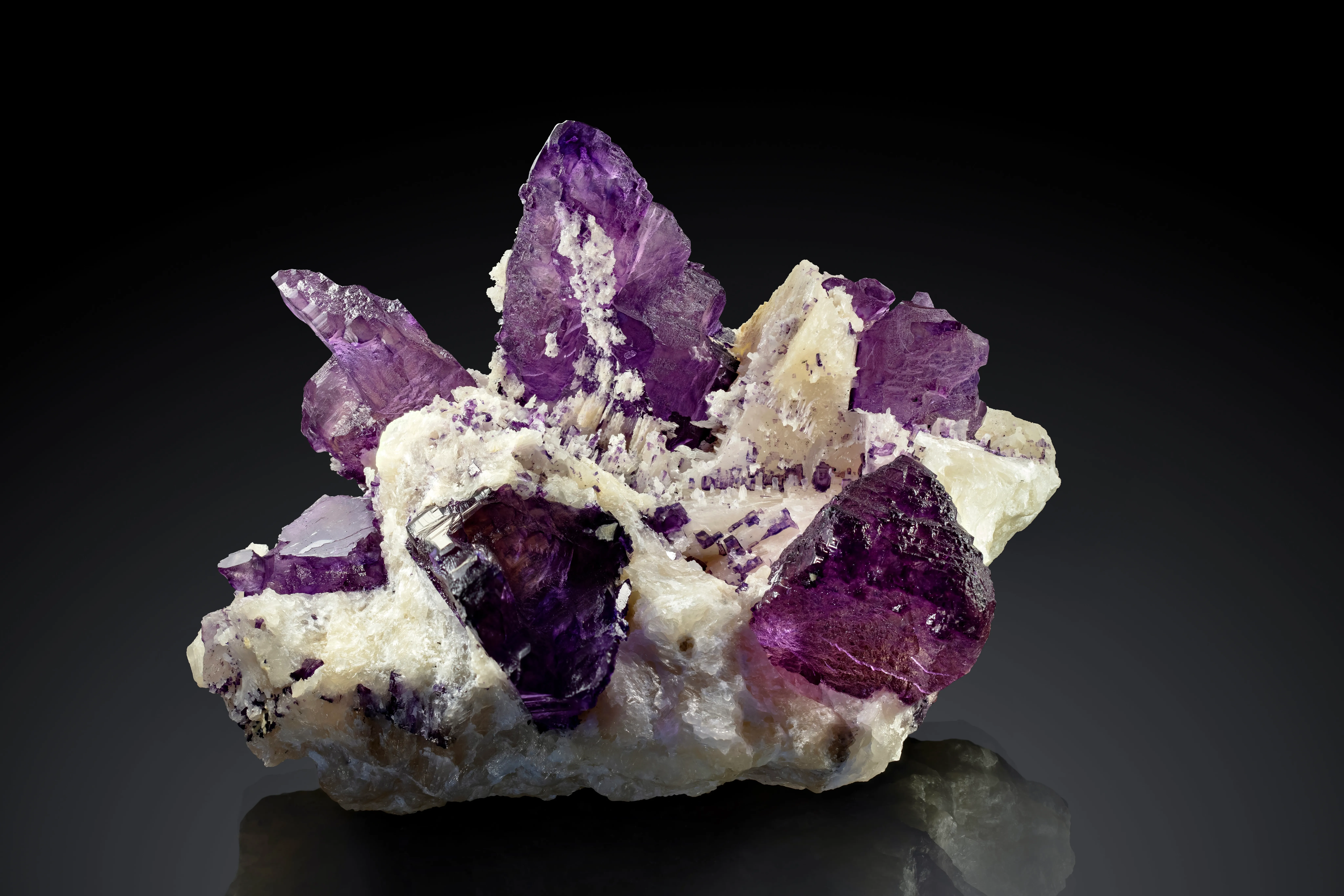 Etched Fluorite from USA, Tennessee, Elmwood Mine - image 1