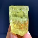 Etched Gemmy Heliodor Var Beryl Crystal from Pakistan - image 6