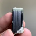 Etched Green Cap Tourmaline Crystal from Afghanistan - image 2