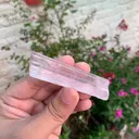 Etched Head Pink Kunzite Crystal from Afghanistan - image 8