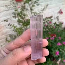 Etched Head Pink Kunzite Crystal from Afghanistan - image 3