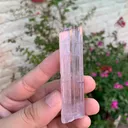 Etched Head Pink Kunzite Crystal from Afghanistan - image 7