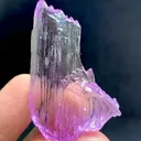 Etched kunizte / spodumene crystal mineral specimen @Afghanistan - image 4