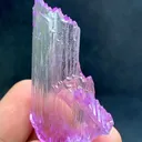Etched kunizte / spodumene crystal mineral specimen @Afghanistan - image 3