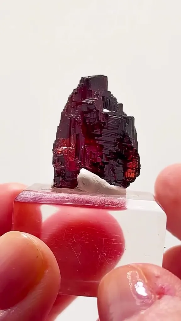 ETCHED NAVEGADORA Spessartine — ABSOLUTE FIRE image