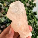 Etched Peach Pink Color Morganote Crystal with Rare Structure from Afghanistan - image 4