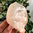 Etched Peach Pink Color Morganote Crystal with Rare Structure from Afghanistan - image 8