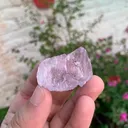 Etched Pink Kunzite Crystal from Afghanistan - image 2