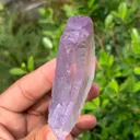 Etched Purple Kunzite Crystal – Large Terminated Collector Mineral Specimen - image 2