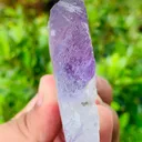 Etched Purple Kunzite Crystal – Large Terminated Collector Mineral Specimen - image 9