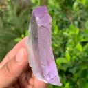 Etched Purple Kunzite Crystal – Large Terminated Collector Mineral Specimen - image 4