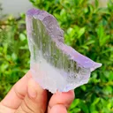 Etched Purple Kunzite Crystal – Large Terminated Collector Mineral Specimen - image 6