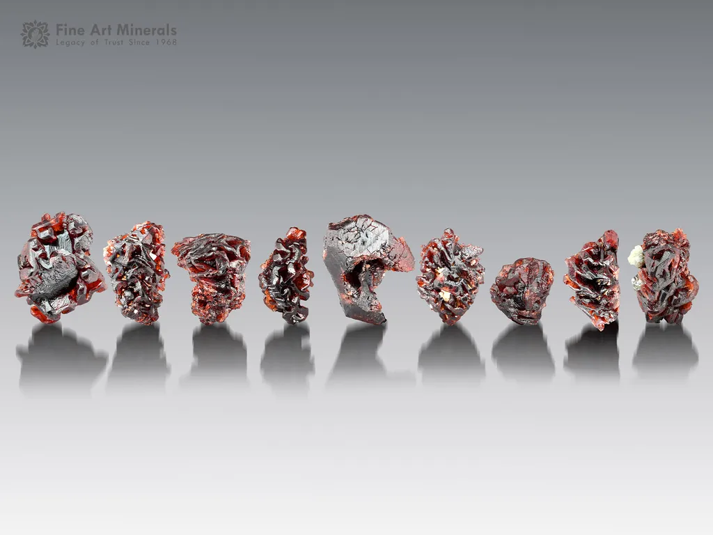 Etched Spessartine Garnet from Pakistan - image 8