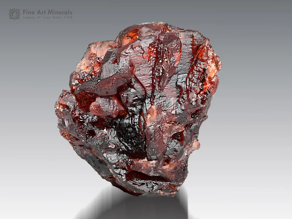 Etched Spessartine Garnet from Pakistan - image 6