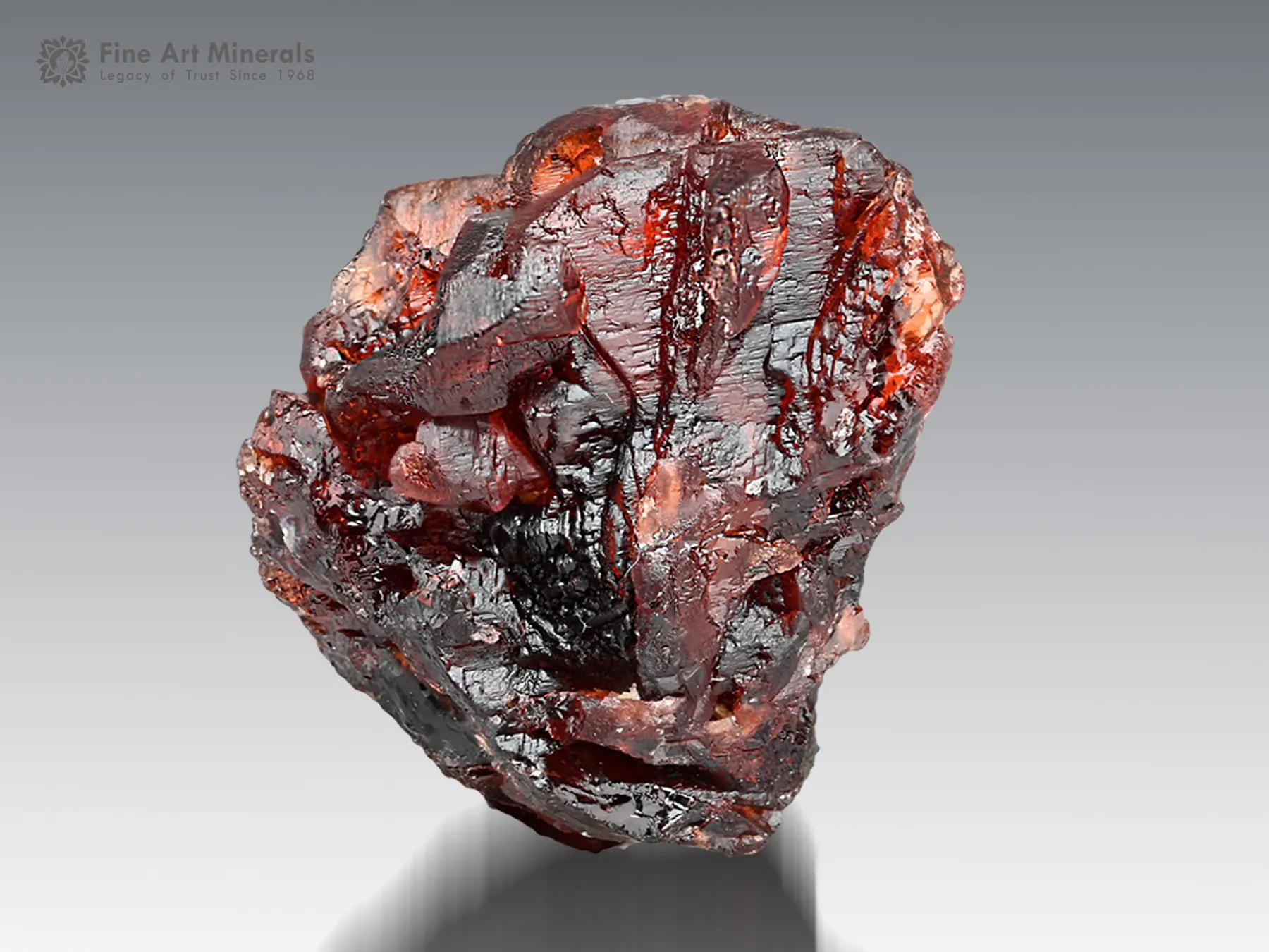 Etched Spessartine Garnet from Pakistan - image 6