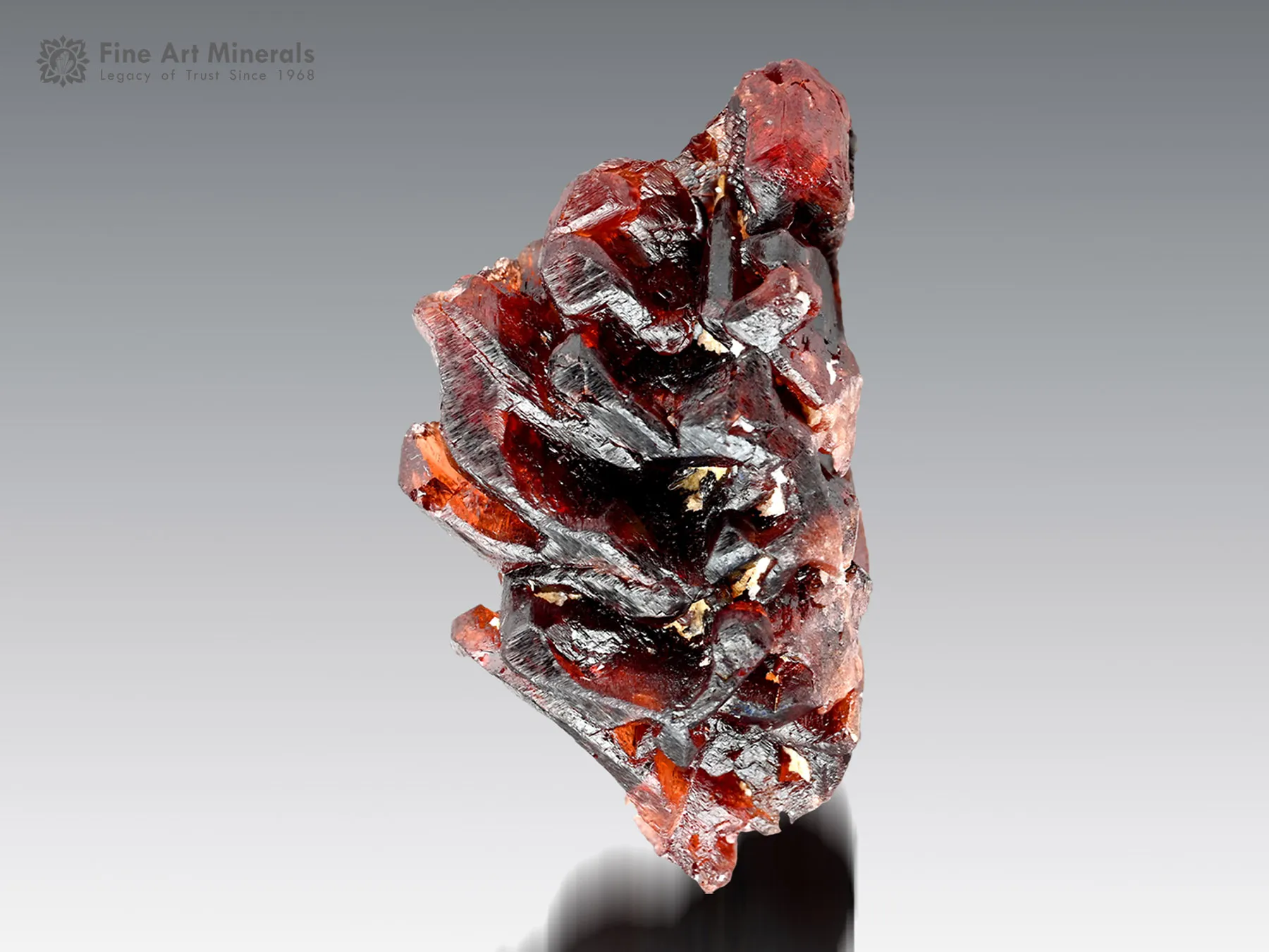 Etched Spessartine Garnet from Pakistan - image 7