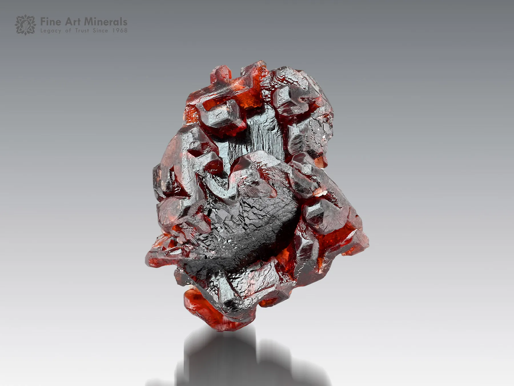 Etched Spessartine Garnet from Pakistan - image 3