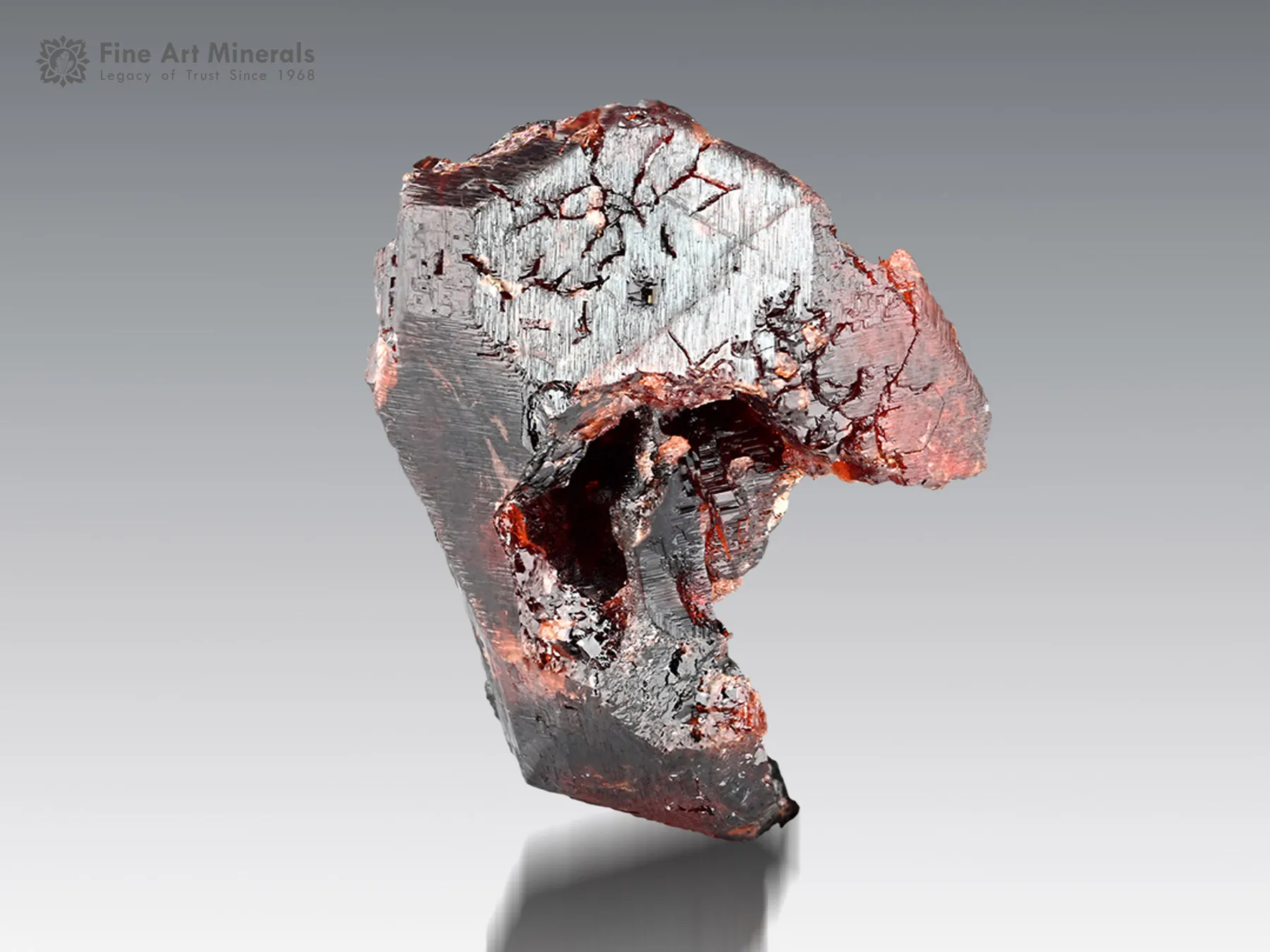 Etched Spessartine Garnet from Pakistan - image 5