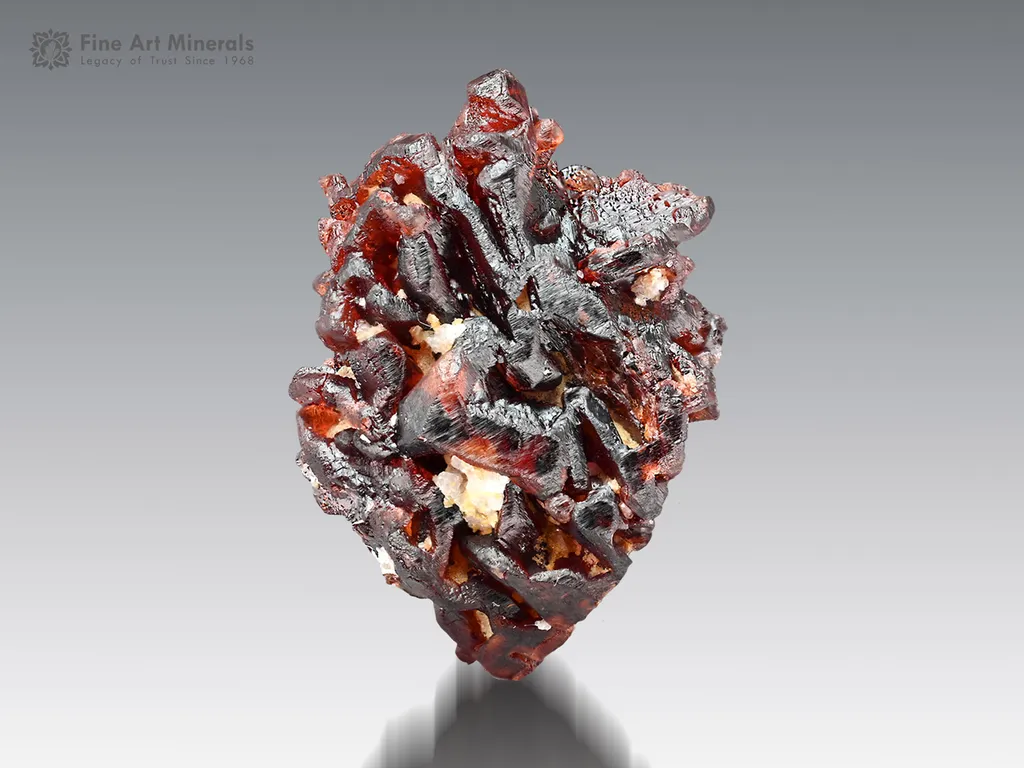Etched Spessartine Garnet from Pakistan - image 9