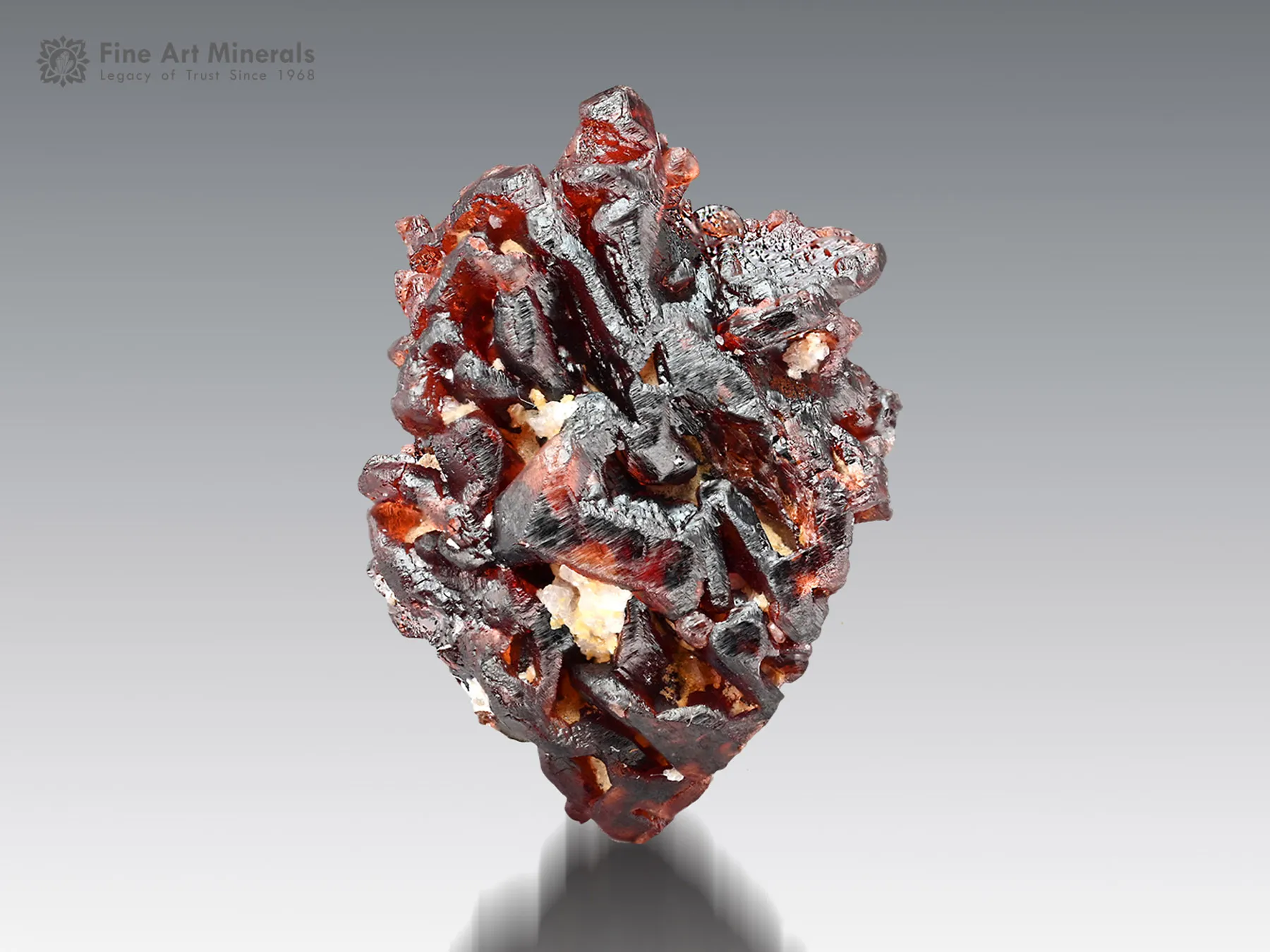 Etched Spessartine Garnet from Pakistan - image 9
