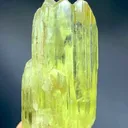 Etched triphane / spodumene crystal mineral specimen @Afghanistan - image 2