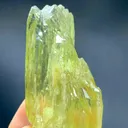 Etched triphane / spodumene crystal mineral specimen @Afghanistan - image 1