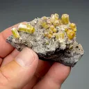 Ettringite from N'Chwaning III Mine, N'Chwaning Mines, Northern Cape, South Africa - image 2
