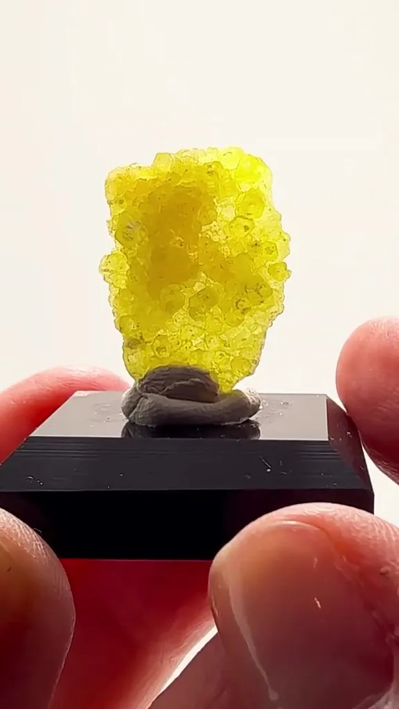 Ettringite GLOW FROM SOUTH AFRICA image