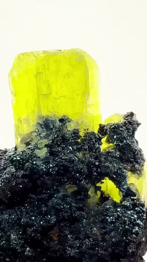 Ettringite ON Hematite — SOUTH AFRICAN FIRE - image 3