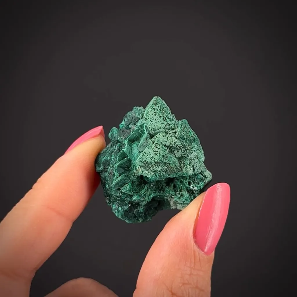 Euchroite with Olivenite - image 2