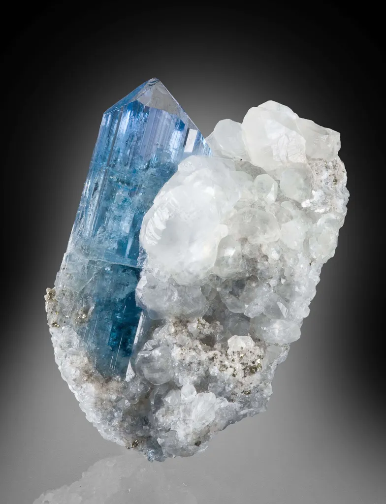 Euclase on Calcite image